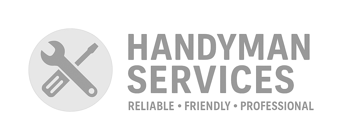 handyman services mansfield & ashfield logo upscaled transparent light greyscale